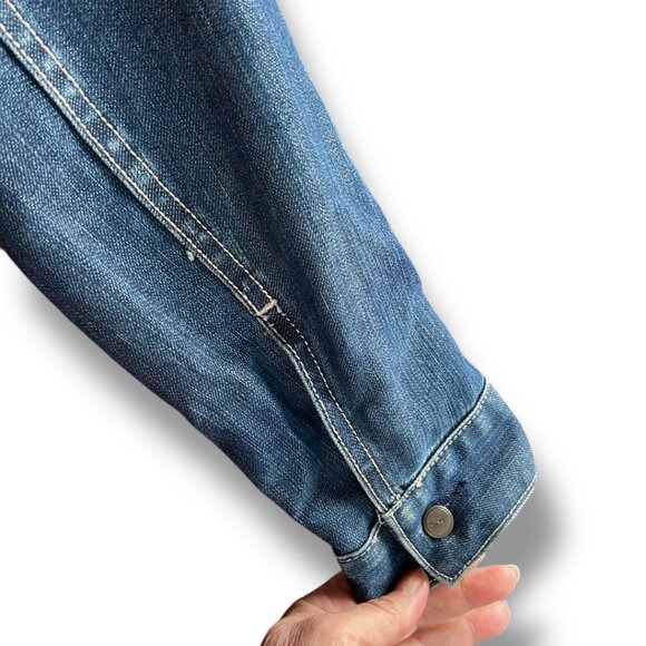 Levi's Blue Denim Jacket - Picture 5 of 6